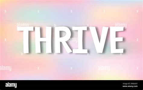thrive dan word.